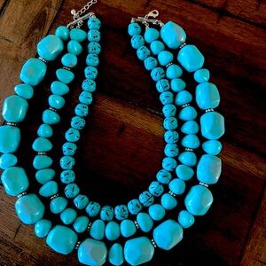 Turquoise Beaded Necklace